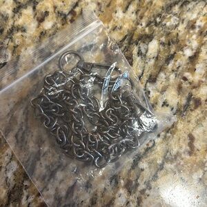 Silver Chain Keychain